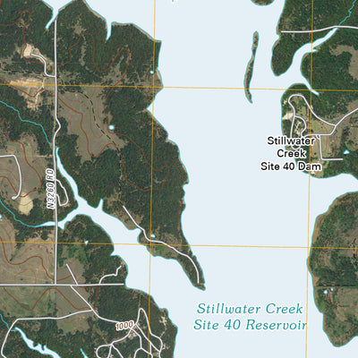 Lake Carl Blackwell, OK (2009, 24000-Scale) Preview 2