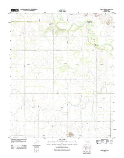 Lake Creek, OK (2012, 24000-Scale) Preview 1