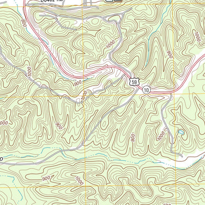 Lake Eucha East, OK (2012, 24000-Scale) Preview 3