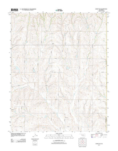 Leedey SW, OK (2012, 24000-Scale) Preview 1