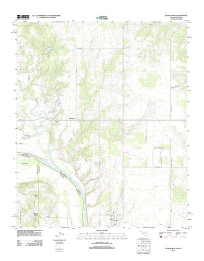 Leon North, OK-TX (2012, 24000-Scale) Preview 1
