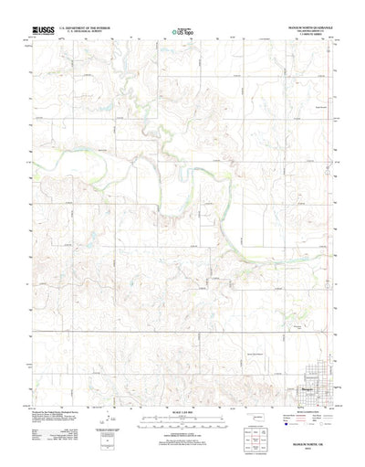 Mangum North, OK (2012, 24000-Scale) Preview 1