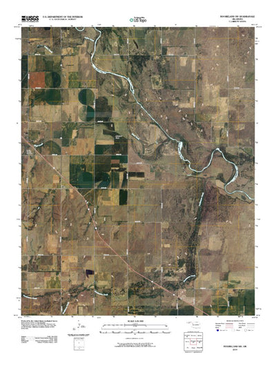 Mooreland SW, OK (2010, 24000-Scale) Preview 1