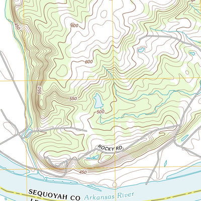 Muldrow SW, OK (2012, 24000-Scale) Preview 3