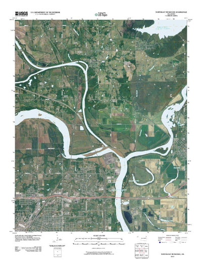 Northeast Muskogee, OK (2010, 24000-Scale) Preview 1