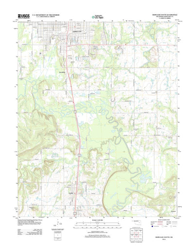Okmulgee South, OK (2012, 24000-Scale) Preview 1