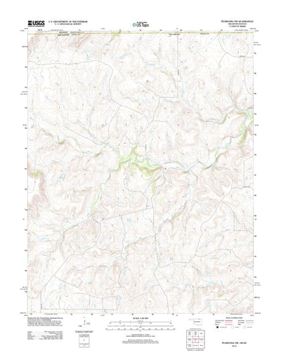 Pearsonia NW, OK-KS (2012, 24000-Scale) Preview 1
