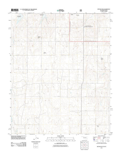Reydon SW, OK-TX (2011, 24000-Scale) Preview 1