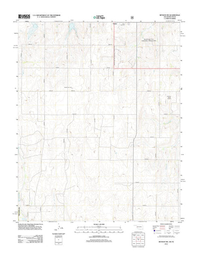 Reydon SW, OK-TX (2012, 24000-Scale) Preview 1