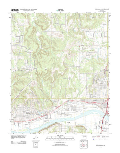 Sand Springs, OK (2012, 24000-Scale) Preview 1