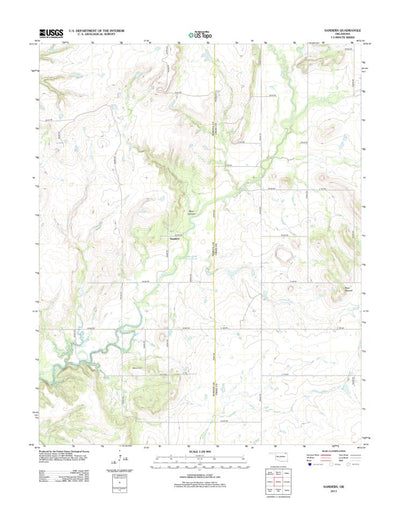Sanders, OK (2013, 24000-Scale) Preview 1