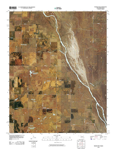 Selman NW, OK-KS (2010, 24000-Scale) Preview 1