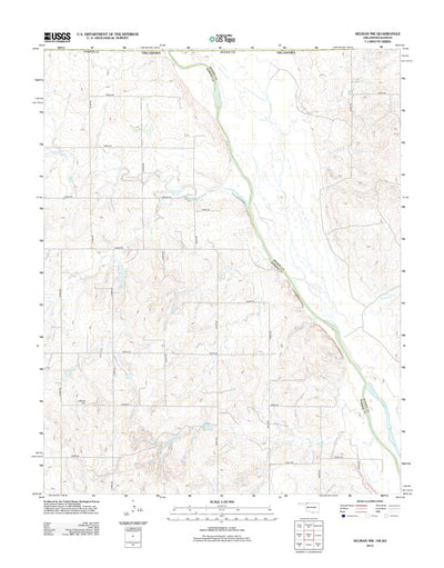 Selman NW, OK-KS (2012, 24000-Scale) Preview 1