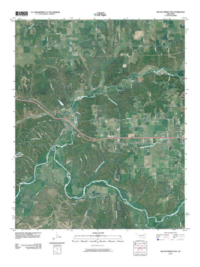 Siloam Springs NW, OK (2010, 24000-Scale) Preview 1