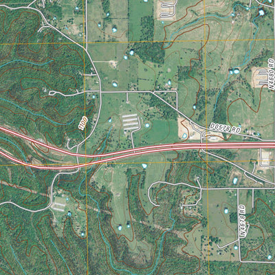 Siloam Springs NW, OK (2010, 24000-Scale) Preview 2