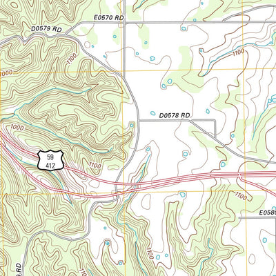 Siloam Springs NW, OK (2012, 24000-Scale) Preview 2
