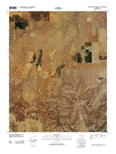Sleeping Bear Creek NW, OK (2010, 24000-Scale) Preview 1