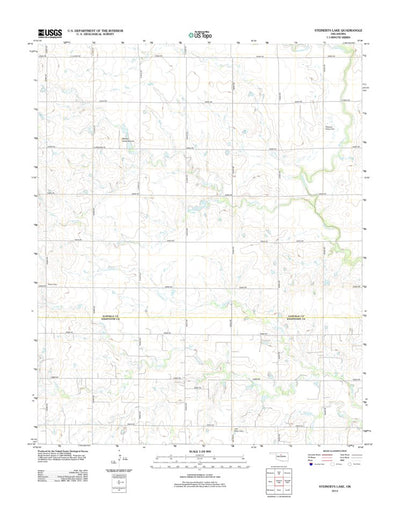 Steinerts Lake, OK (2012, 24000-Scale) Preview 1