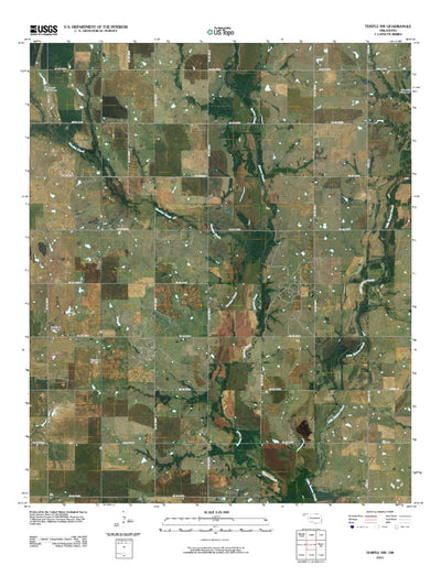 Temple NW, OK (2010, 24000-Scale) Preview 1