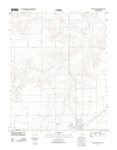 Texhoma North, OK-TX (2012, 24000-Scale) Preview 1