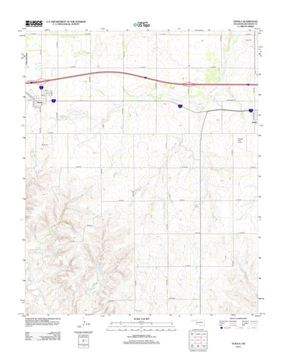 Texola, OK (2012, 24000-Scale) Preview 1