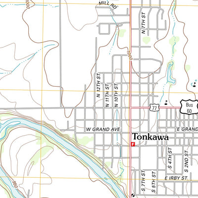 Tonkawa, OK (2012, 24000-Scale) Preview 2