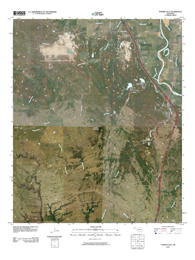 Turner Falls, OK (2010, 24000-Scale) Preview 1