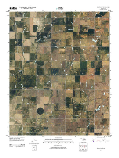 Wakita SW, OK (2009, 24000-Scale) Preview 1