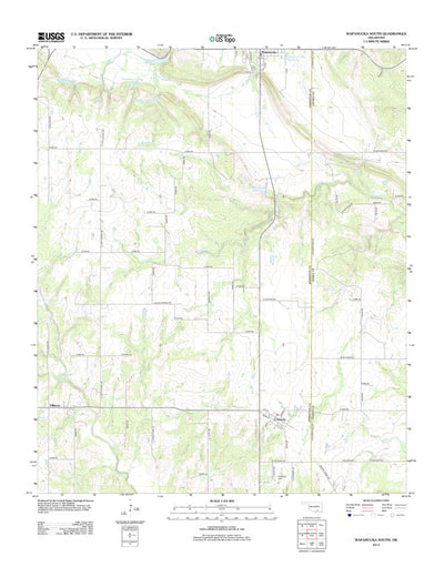 Wapanucka South, OK (2012, 24000-Scale) Preview 1