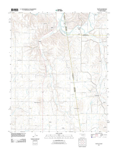 Watts, OK-AR (2011, 24000-Scale) Preview 1