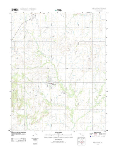 Welch South, OK (2012, 24000-Scale) Preview 1