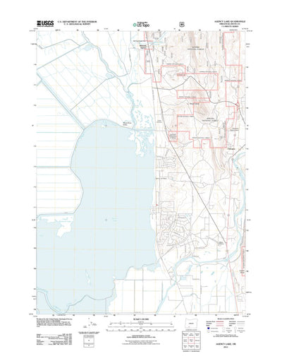 Agency Lake, OR (2011, 24000-Scale) Preview 1