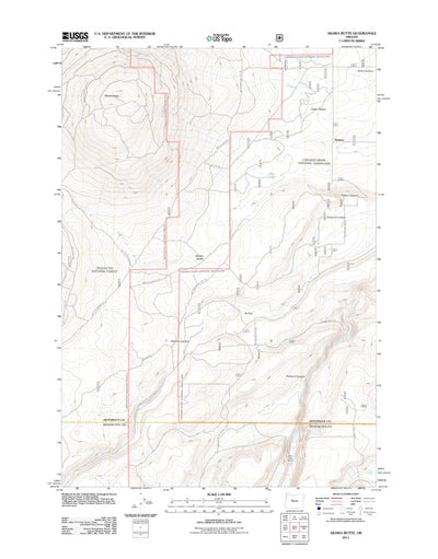 Akawa Butte, OR (2011, 24000-Scale) Preview 1
