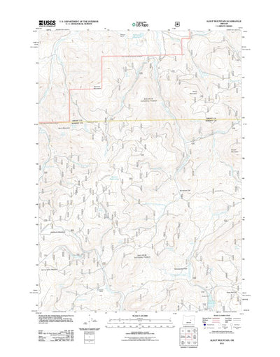 Alsup Mountain, OR (2011, 24000-Scale) Preview 1