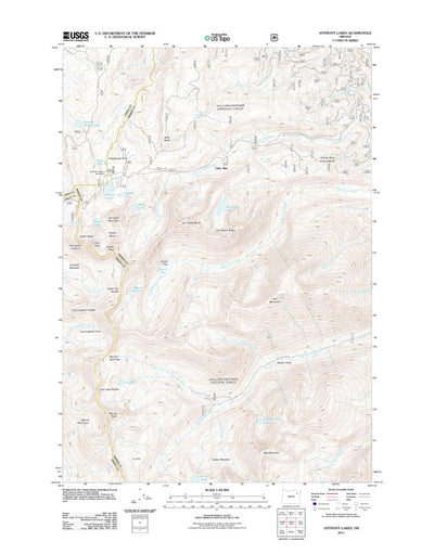Anthony Lakes, OR (2011, 24000-Scale) Preview 1