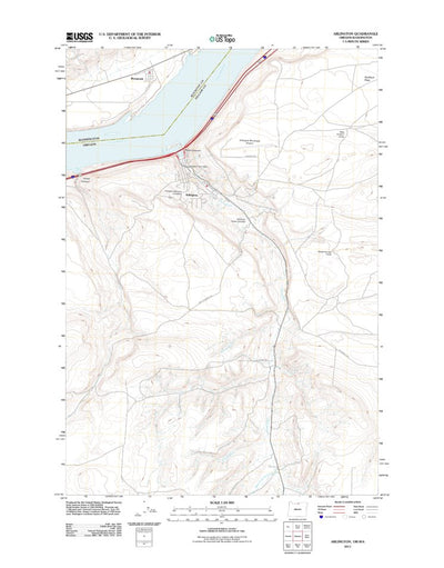 Arlington, OR-WA (2011, 24000-Scale) Preview 1