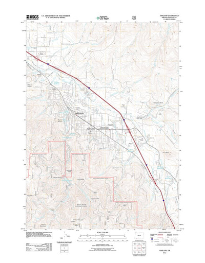 Ashland, OR (2011, 24000-Scale) Preview 1