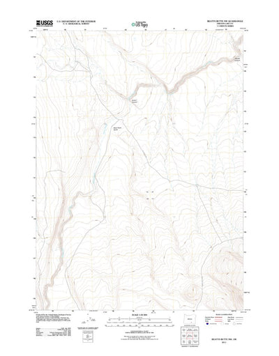 Beatys Butte NW, OR (2011, 24000-Scale) Preview 1