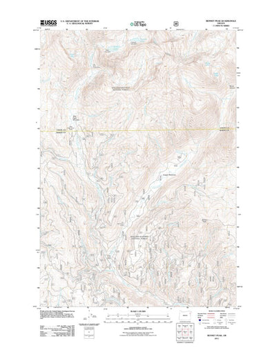 Bennet Peak, OR (2011, 24000-Scale) Preview 1
