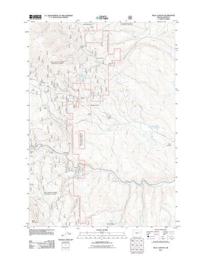 Blue Canyon, OR (2011, 24000-Scale) Preview 1