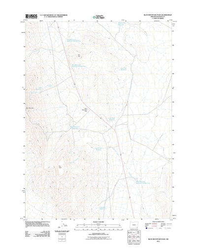 Blue Mountain Pass, OR (2011, 24000-Scale) Preview 1