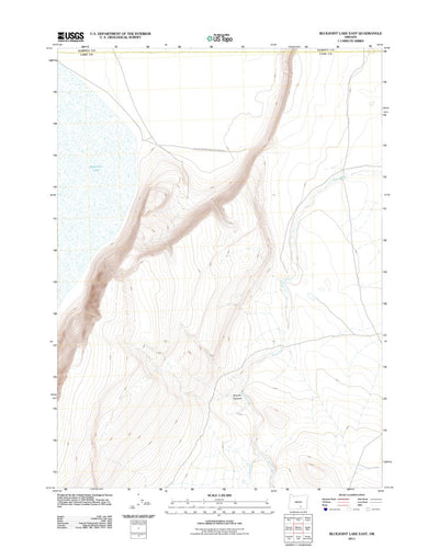 Bluejoint Lake East, OR (2011, 24000-Scale) Preview 1