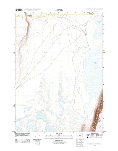 Bluejoint Lake West, OR (2011, 24000-Scale) Preview 1
