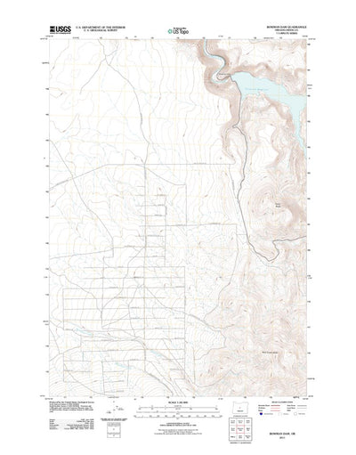 Bowman Dam, OR (2011, 24000-Scale) Preview 1