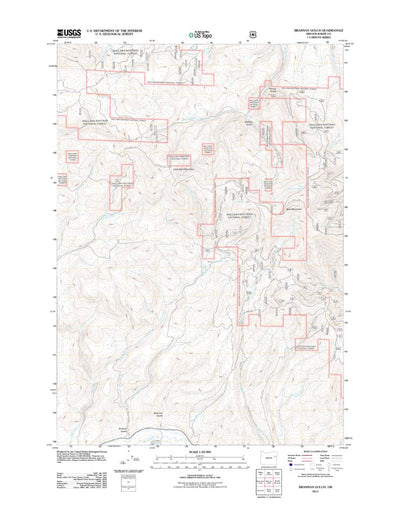 Brannan Gulch, OR (2011, 24000-Scale) Preview 1