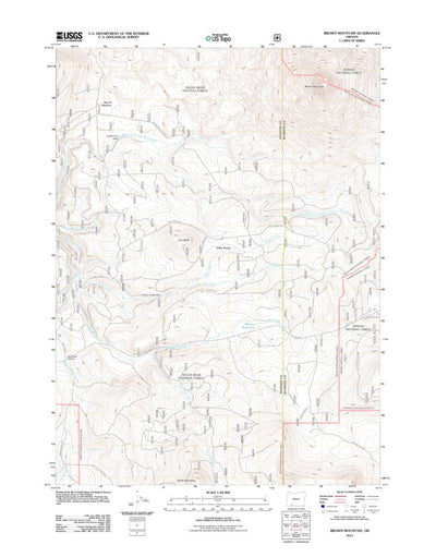 Brown Mountain, OR (2011, 24000-Scale) Preview 1