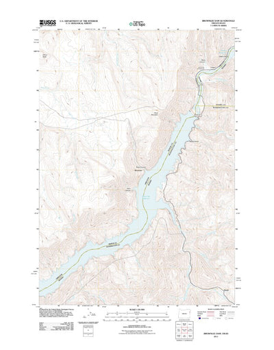 Brownlee Dam, OR-ID (2011, 24000-Scale) Preview 1