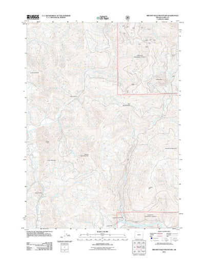 Brushy Bald Mountain, OR (2011, 24000-Scale) Preview 1