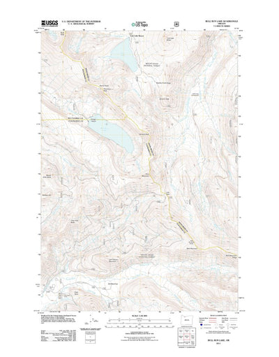 Bull Run Lake, OR (2011, 24000-Scale) Preview 1