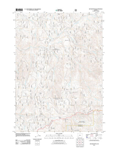 Butler Butte, OR (2011, 24000-Scale) Preview 1